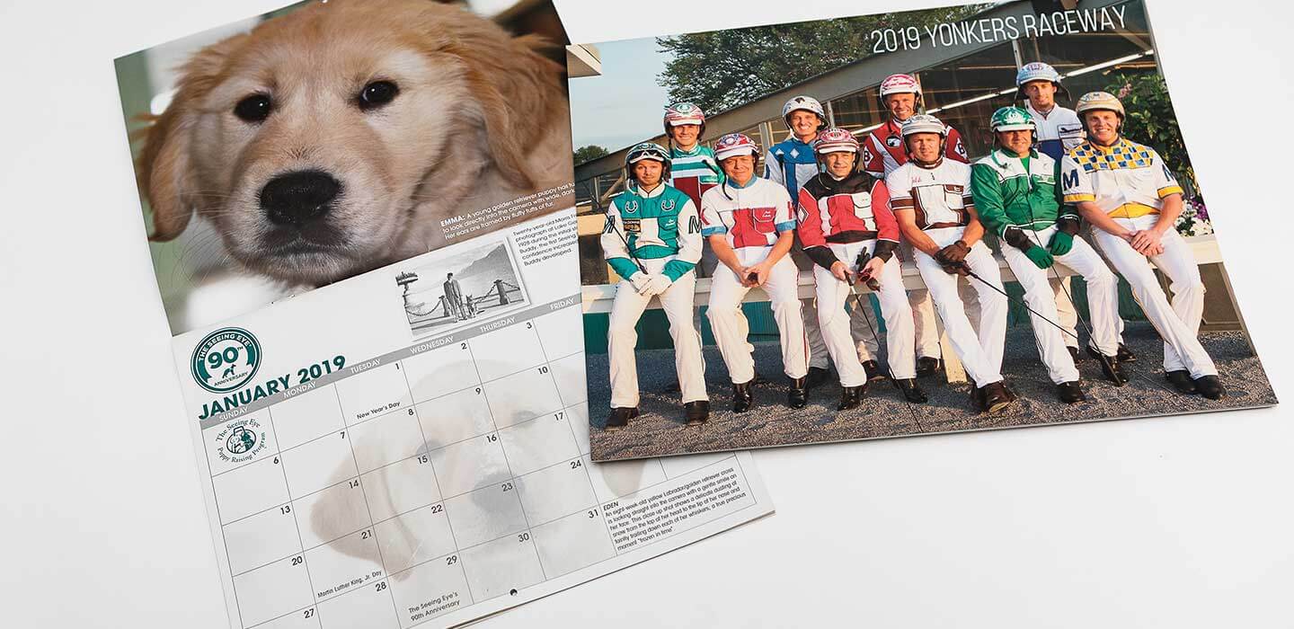 custom dog calendar